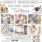 Preview: Craft O Clock 8x8 Paper Pad Robots Adventures