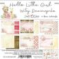 Preview: Craft O Clock 6x6 Paper Pad Hello Little Girl