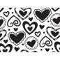 Preview: Darice Embossing Folder Layered Hearts
