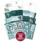 Preview: Hunkydory Deluxe Craft Pads Teal Treasures #106