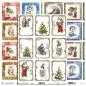 Preview: ITD Collection A4 Paper SET Christmas Frames