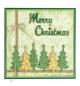 Preview: Leane Creatief Stamp Christmas Trees Small