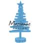 Preview: Marianne Design Creatables Tiny's Christmas Tree Wood #LR0492
