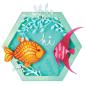 Preview: Penny Black Fancy Fish Creative Dies