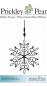 Preview: Prickley Pear Cling Stamp Dangling Snowflake