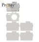 Preview: Pronty Grey Chipboard Album Retro Camera