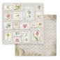 Mobile Preview: Stamperia 12x12 Paper Pad Romantic Garden House SBBL102
