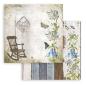 Mobile Preview: Stamperia 12x12 Paper Pad Romantic Garden House SBBL102