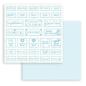 Preview: Stamperia 12x12 Paper Pad BabyDream Blue SBBL106