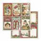 Preview: Stamperia 6x6 Paper Pad Classic Christmas #SBBXS06