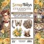Preview: ScrapBoys Steampunk Journey 6x6 Inch Pop Up Paper Pad