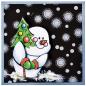Preview: Stampendous Cling Rubber Stamp Winter Friends