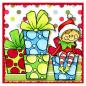 Preview: Stampendous Set Seated Elf