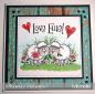 Preview: Whimsy Rubber Stamp Love Ewe Sheep