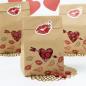 Preview: SALE Wilton Paper Bag Kit Hearts Kraft #W9806