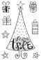 Preview: Woodware Clear Stamp Dotty Tree JGS604