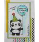 Preview: Woodware Clear Stamp Panda Birthday FRS700
