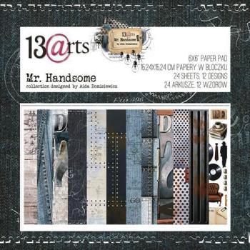 13@rts Paper Pad 6x6 Mr. Handsome