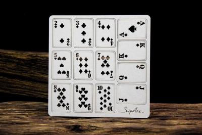 SnipArt Chipboard Lucky Games Cards