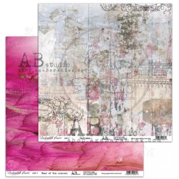A.B Studio Paper Pad 12x12 Enchanted Flowers