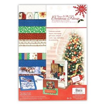 A4 Ultimate Die Cut Paper Pack Christmas Tiding #169033