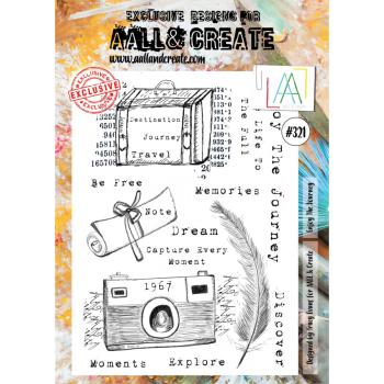 AALL & Create Clear Stamp Set #321 Enjoy the Journey
