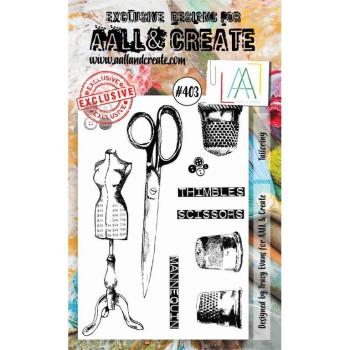 AALL & Create Clear Stamp A6 Set #403 Tailoring