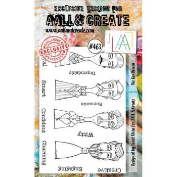 AALL & Create Clear Stamp A6 Set #463 The Gentlemen