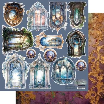 Alchemy of Art 12x12 Sheet Legends of the Magic School Doors 2