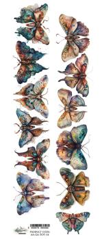 Alchemy of Art Extras to Cut Butterflies Stripe #14