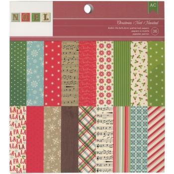 American Crafts 6x6 inch Paper Pad Christmas