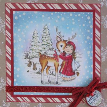 Angela Poole Clear Stamps Set Christmas Wonderland