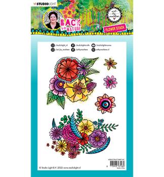 Art By Marlene Clear Stamps Flower Stack