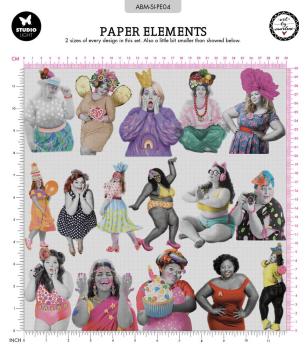 Art by Marlene Luxury Paper Elements Fabulous Women #04