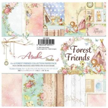 Asuka Studio 6x6 Paper Pack Forest Friends