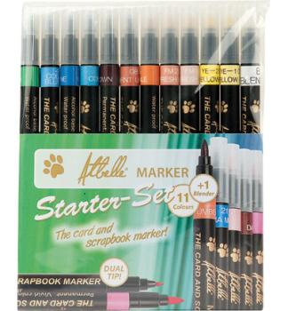 Atbelle Dual Tip Markers Starters Set