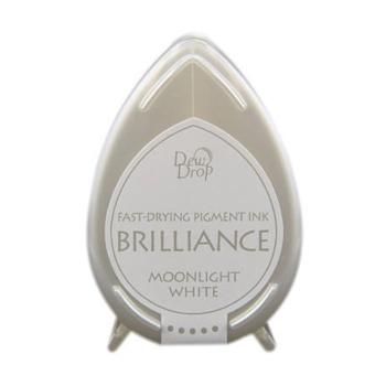Brilliance Dew Drop Pigment Ink Moonlight White