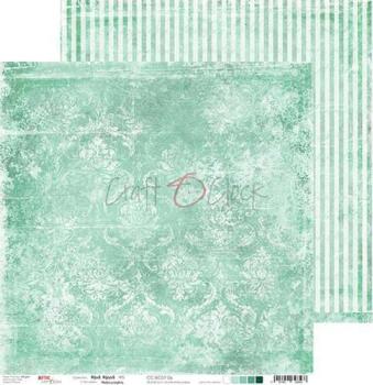 Craft O Clock 12x12 Paper Pad Basic 07 Mint Mood