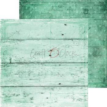 Craft O Clock 8x8 Paper Pad Basic 07 Mint Mood