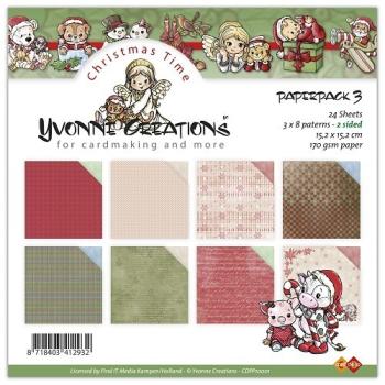 Yvonne Creations - 6x6 Paperpack 3