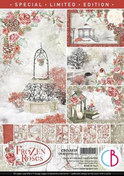 Ciao Bella A4 Creative Pad Frozen Roses Limited Edition #CBCLE039