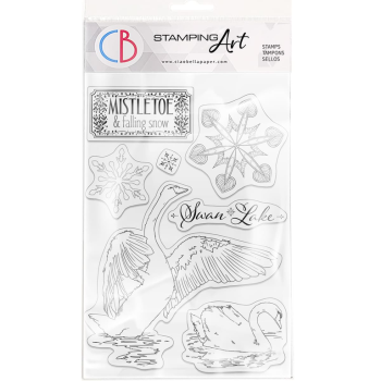 Ciao Bella Clear Stamps Swan Lake PS8021