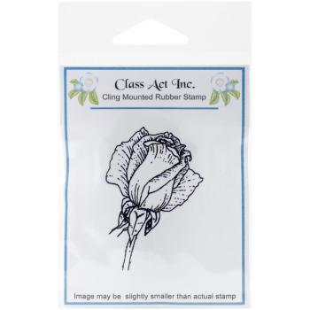 Class Act Inc. Cling Stamp Single Rose