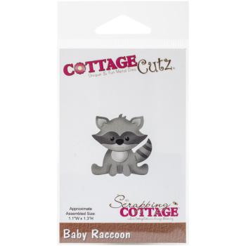 CottageCutz Die Baby Raccoon #034