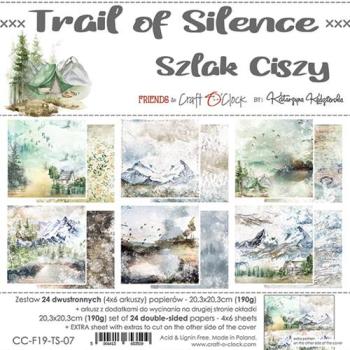 Craft O Clock 8x8 Paper Trail of Silence