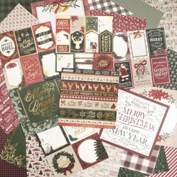 Craft Smith 12x12 Inch Paper Pad Christmas Farmhouse