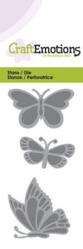 CraftEmotions Stanze Schmetterlinge #0145