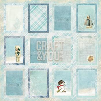 Craft& You Design 12x12 Paper Sheet Frozen 07