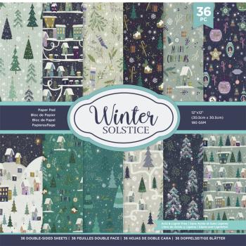 Crafter's Companion 12x12 Paper Pad Winter Solstice