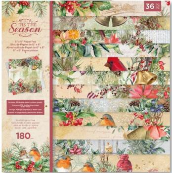 Crafters Companion 6x6 Paper Pad Tis the Season